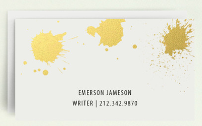 Minted Business Card